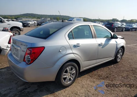 2016 Chevrolet Sonic Lt Auto из США, поврежденный, VIN 1G1JC5SBXG4171891